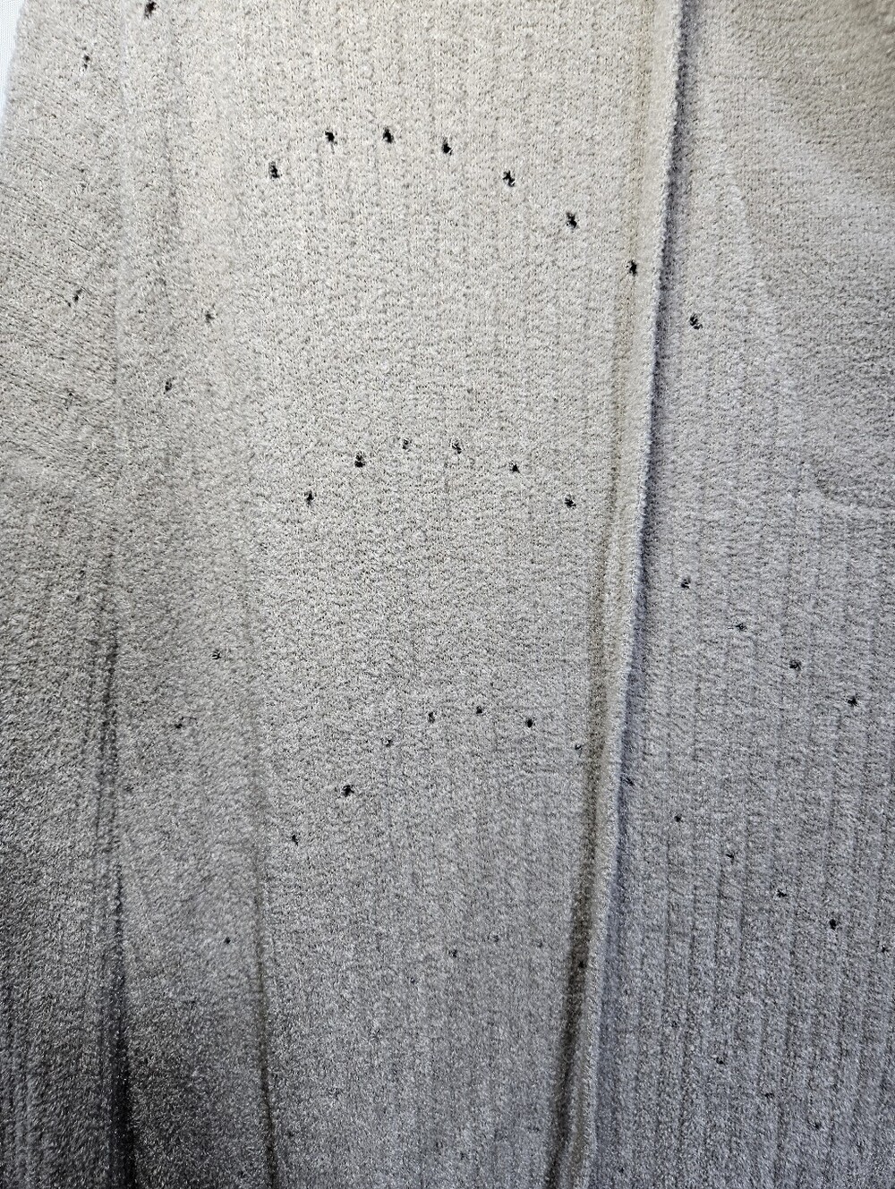 Barefoot Dreams CozyChic Ultra Lite Hooded Pullover Sweater Beige 2X Plus - Picture 2 of 7